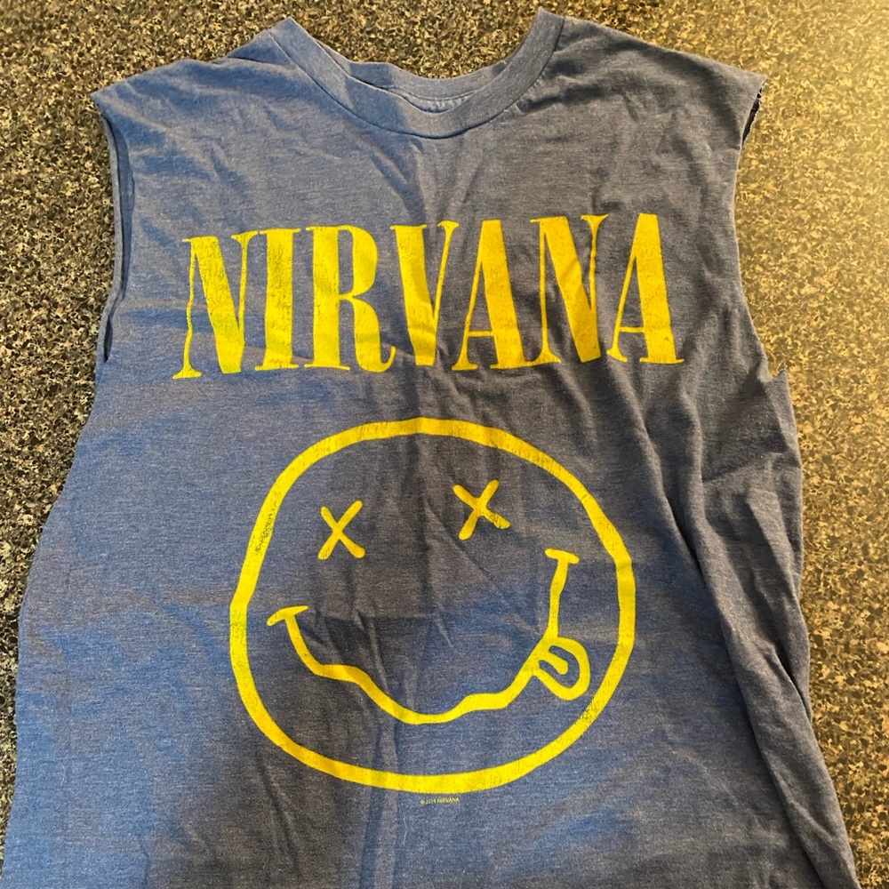 Nirvana Cut-off Tee